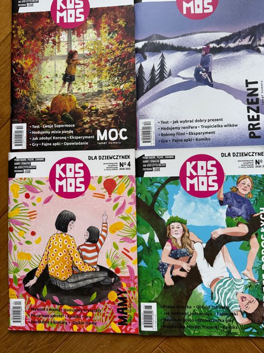 Gazetki Prasa Kosmos dla Dziewczynek