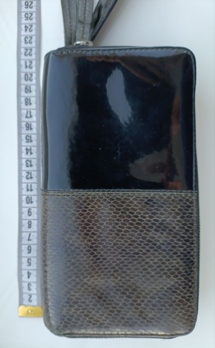 Кошелёк клатч Sisley 20/10 см. кожа Италия.