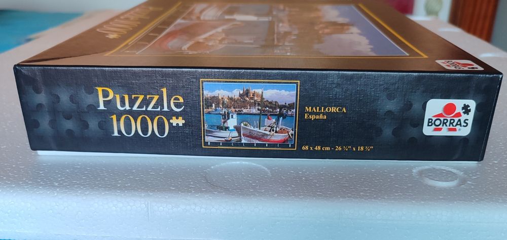 Puzzle 1000 peças (Maiorca, Espanha) - completo