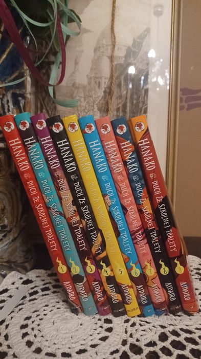 Zestaw mang, Hanako tomy 1-9, przesyłka gratis