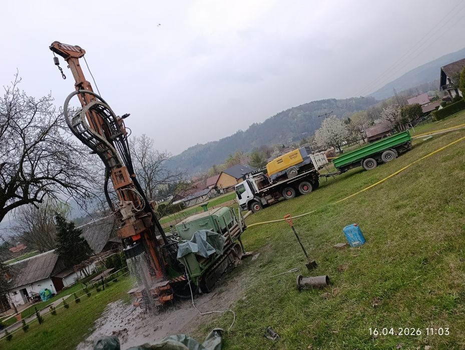 Wiercenie studni Nowy Sącz