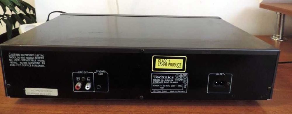 Luxman T-100 L Technics SL-PG420A Межблочные кабеля