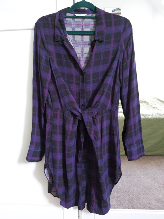 Fioletowa koszula w kratę / Pepco / 36