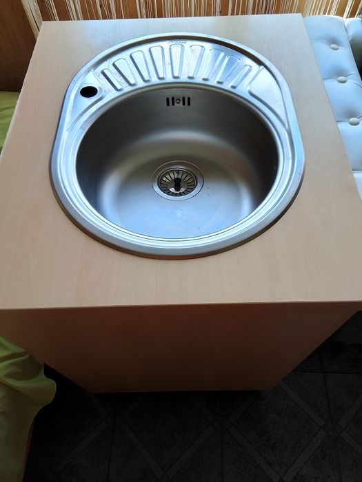 Szafka + zlew jednokomorowy