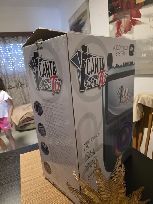 Sistema de Karaoke Profissional Canta Tu Pro (Ecrã Tátil 14" + Wi-Fi)