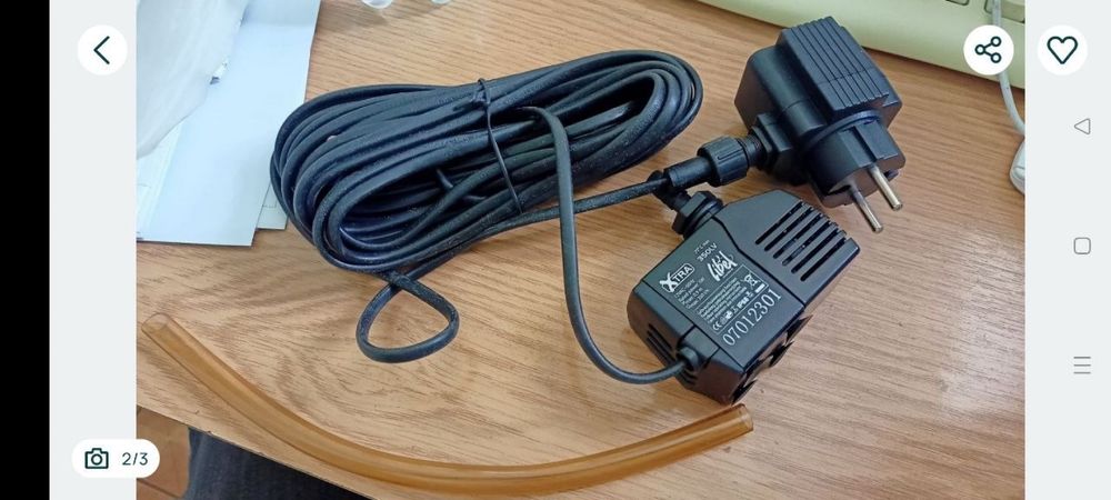 Занурюваний насос для фонтанів ставків