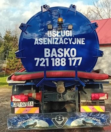 Usługi asenizacyjne wywóz szamba  Obrazów Opatów Klimontów Dwikozy San