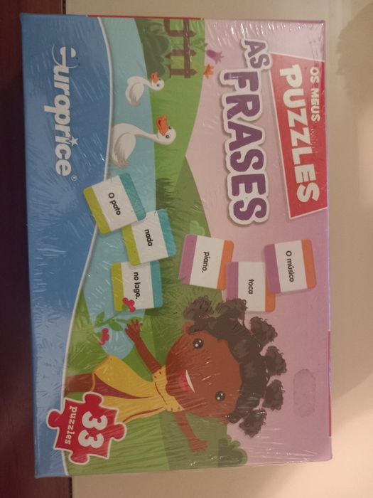 Puzzle infantil As frases