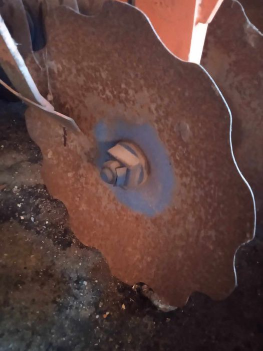 Grade de discos usada