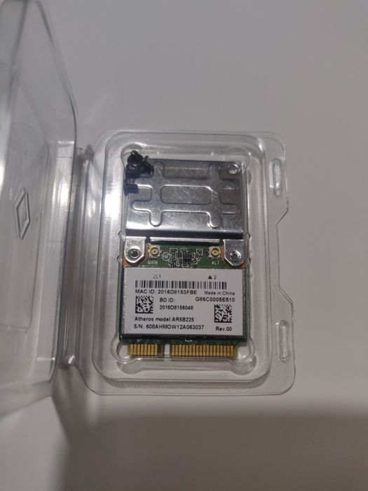 Gratis: Placa de rede Qualcomm Atheros AR5B225, PCI Express