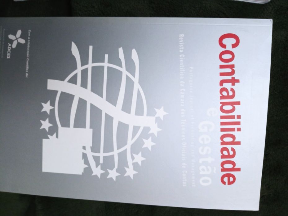 2 livros Contabilidade e Gestão - n 4 Março de 2007 e n5 Junho de 2008