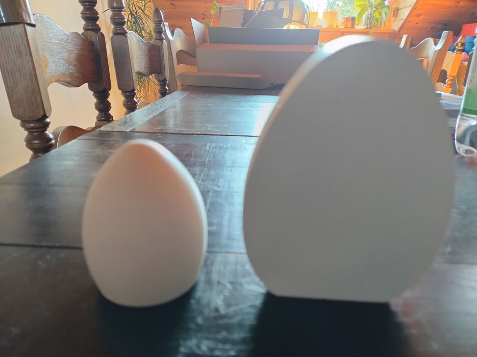 Zestaw 14 gipsowych jajek do decoupage plus 20 serwetek