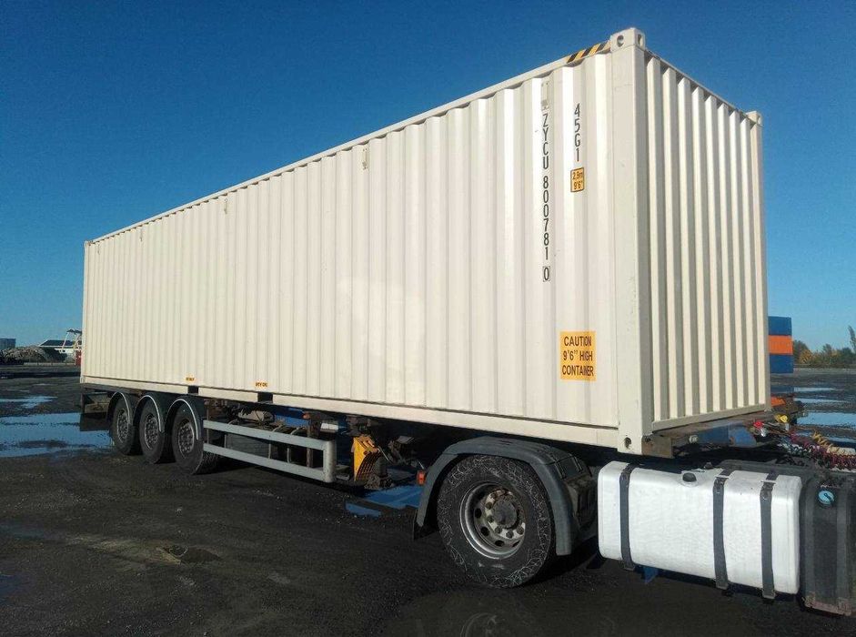 новий 40-фт High Cube (HC) морський контейнер