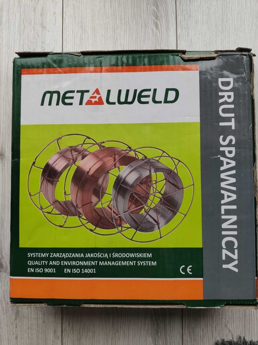 Drut spawalniczy NIERDZEWNY 316LSi fi 0,8mm 15 kg 7 sztuk