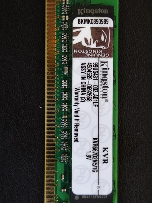 Kit Kingston 2Gb