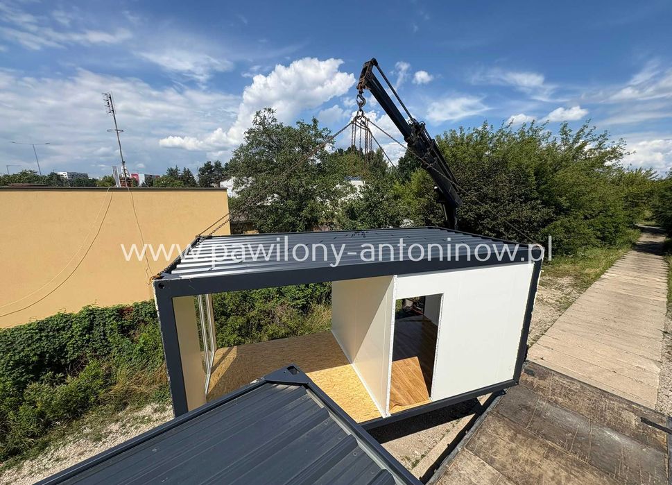 NOWY Pawilon Handlowy Kontener Biurowy Gastronomiczny 35m2