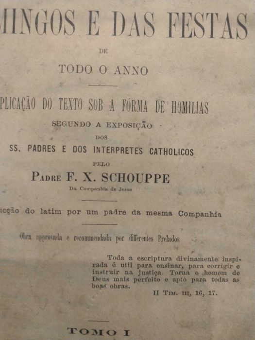 Evangelhos dos Domingos e das Festas Padre F. X. Schouppe