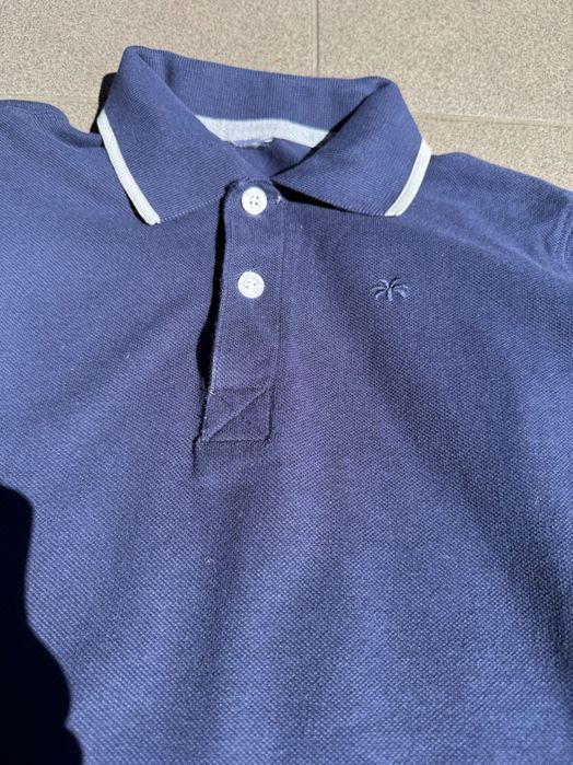 Koszulka polo z długim rękawem 140 cm
