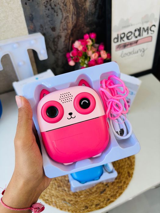 Дитячий фотоапарат принтер детский