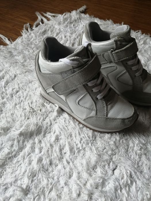 Buty sneakersy skórzane Roots rozm. 37