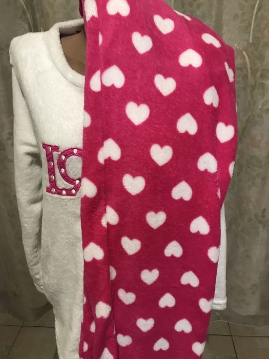 Пижaма + штаны для дома флис L или 52-55р.