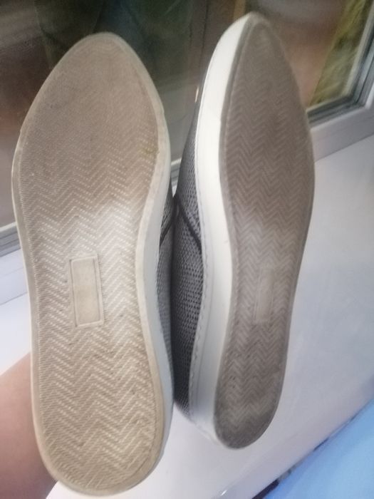 Кожаные итальянские слипоны