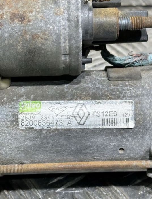 Стартер Renault Nissan 1.5 1.9 dci дці Рено Ніссан Megane Сценік