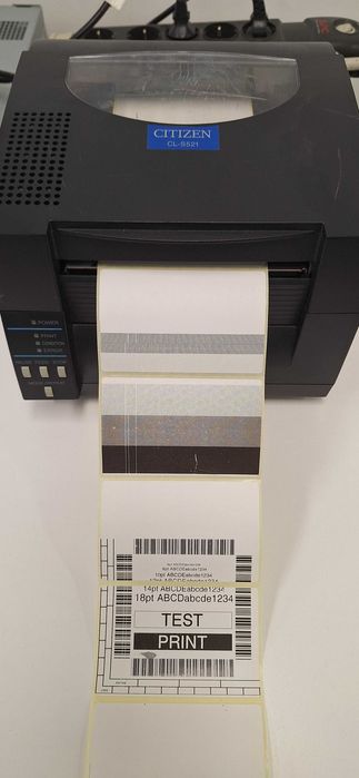 Impressora codigo de barras Citizen CL-S521