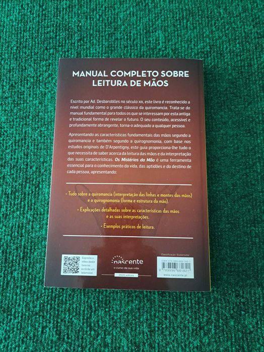 Os Mistérios da Mão - Ad. Desbarolles