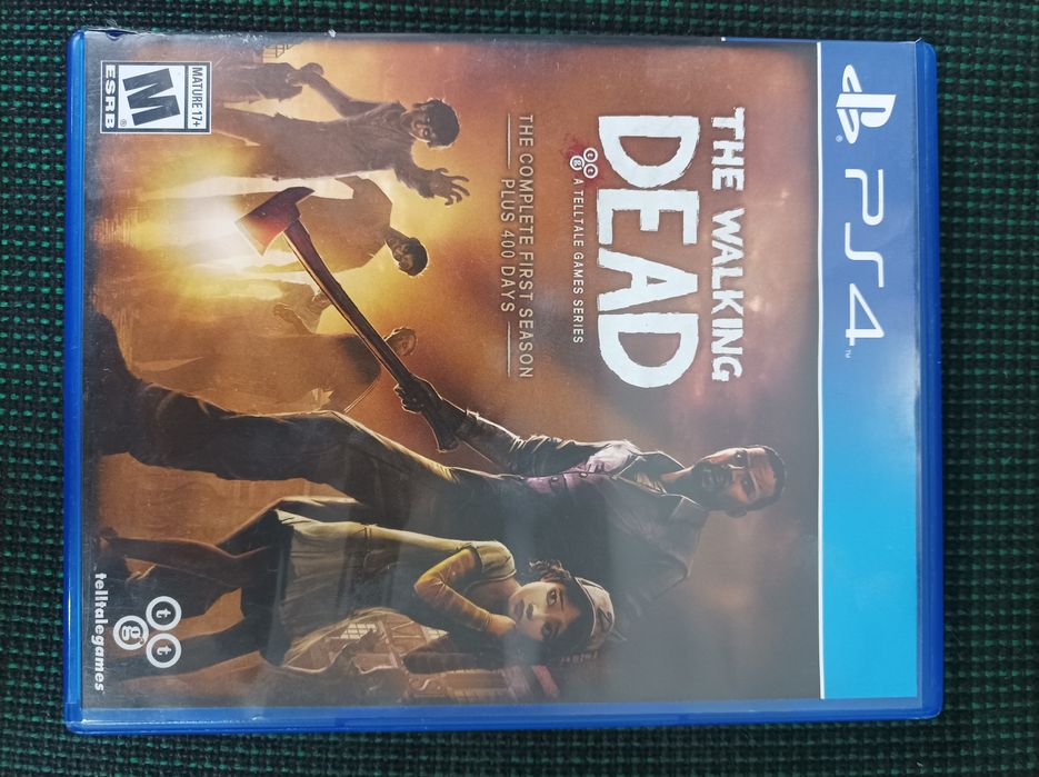 Gra walking dead the complete first season plus 400 days ps4 ps5