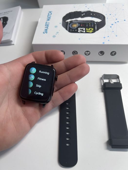 Smartwatch zegarek meski do mierzenia cukru glukozy laser, rozmowy HD!