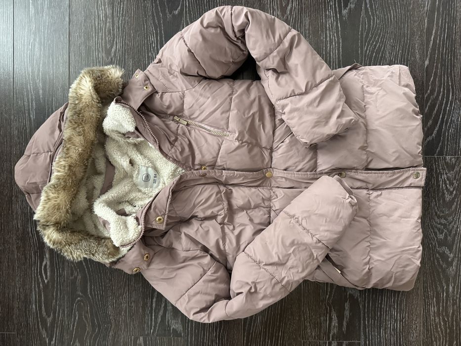 Bardzo ciepła kurtka płaszczyk dziewczęca cool club 164 hm wodoodporna