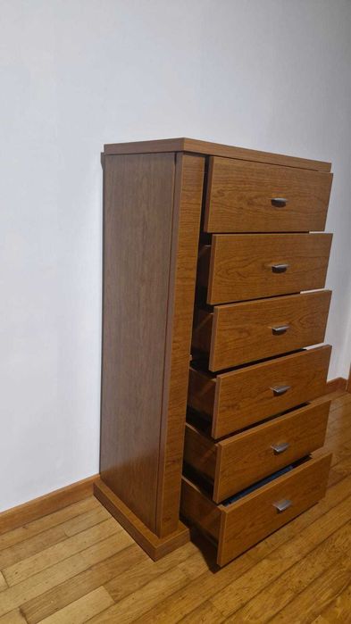 Conjunto quarto solteiro carvalho