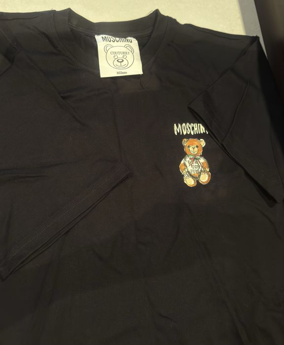 Moschino tshirt xxl czarny