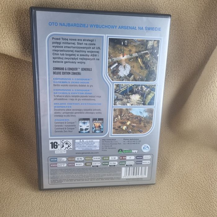 Command and Conquer Generals Deluxe Edition PC Polskie wydanie