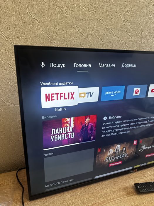 4к Телевізор JVC як новий !