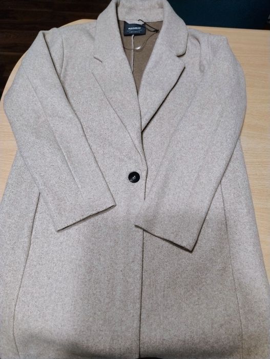 Płaszczyk damski róż xs pull&bearr,