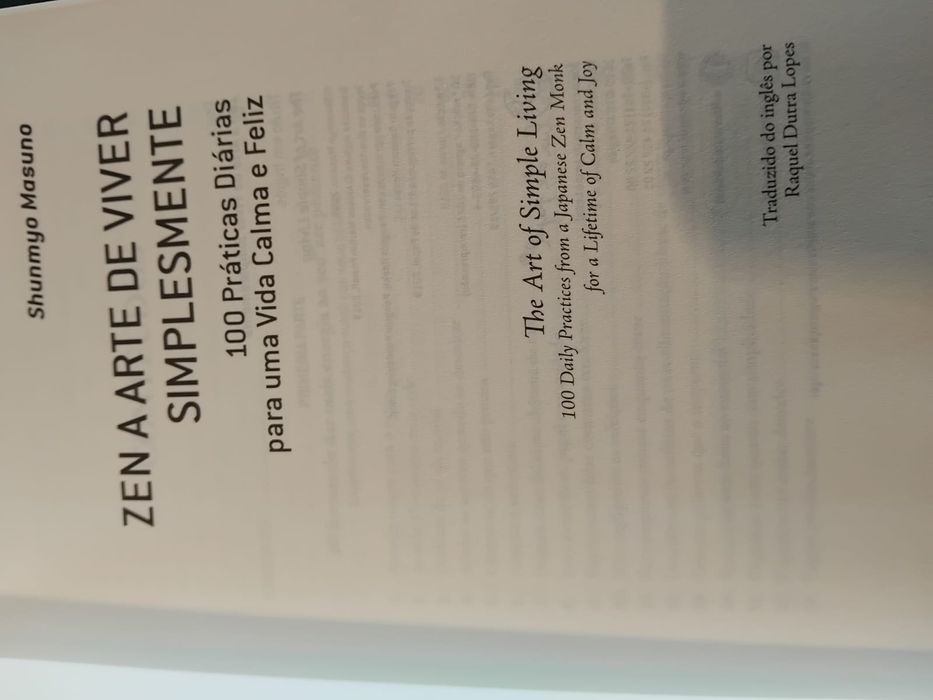 Livro “A Arte de Viver Simplesmente”