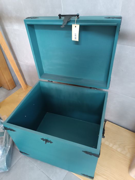(Promo NATAL) Baú azul / manequim duplo azul