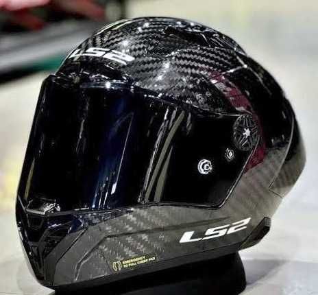 Capacete NOVO LS2 Thunder Carbon Plus (30% Desconto) EXTRAS. Tam. L-XL