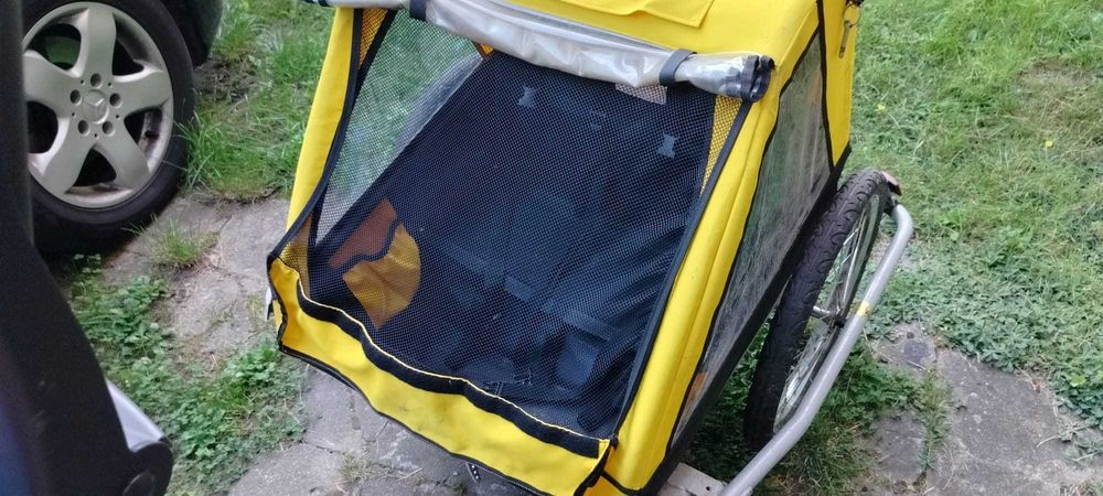 Przyczepka rowerowa dwuosobowa M- Wave