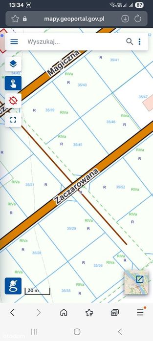 Okazja 1330 m 2.Prąd na działce, działka nowe osiedle w Grzędzicach - Widok 2