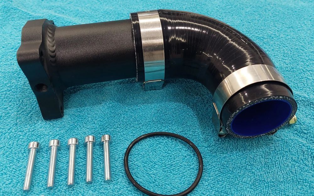 63mm - Kit Anulação EGR VW Passat B5.5 Audi A4 B6 PD 130cv - Preto