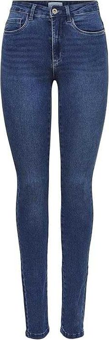 Damskie Jeansy ONLY Royal Life High W.Skinny Medium Blue Denim 36/34