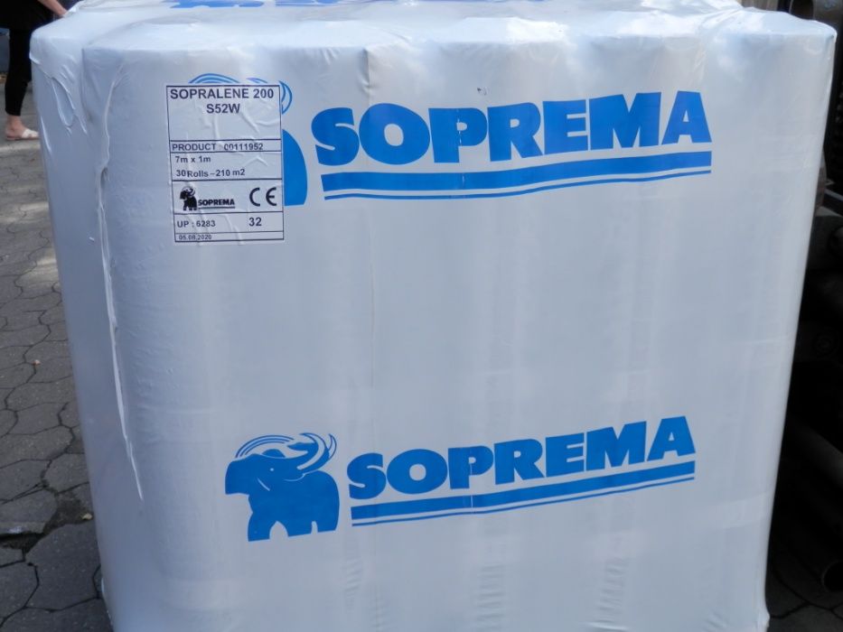 Papa termozgrzewalna  SOPREMA SOPRALENE 250 S 5 W Warszawa 31,61 PLN