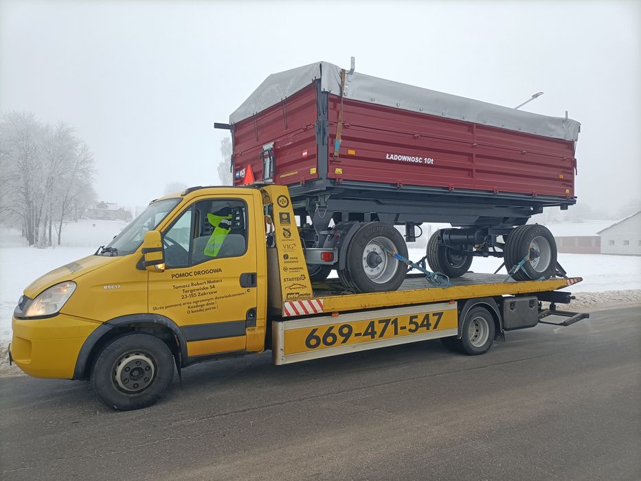 Laweta/ Transport/ Pomoc drogowa/ Assistance/ Wyciągarka/ Holownik