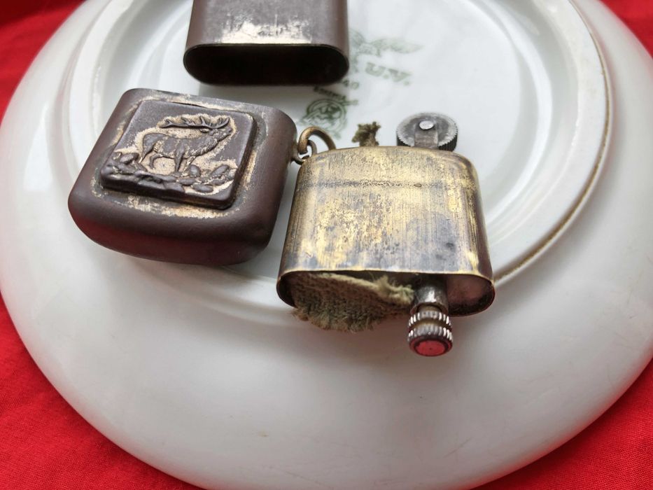 Зажигалка  немецкого офицера W&G 1933 Вермахт находка в селе Ковалевка