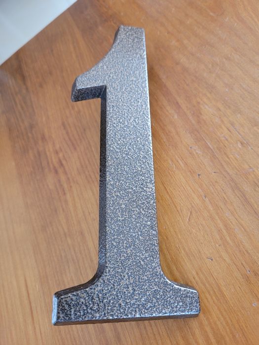 Cyfra 1 (jeden) na dom/ numer domu