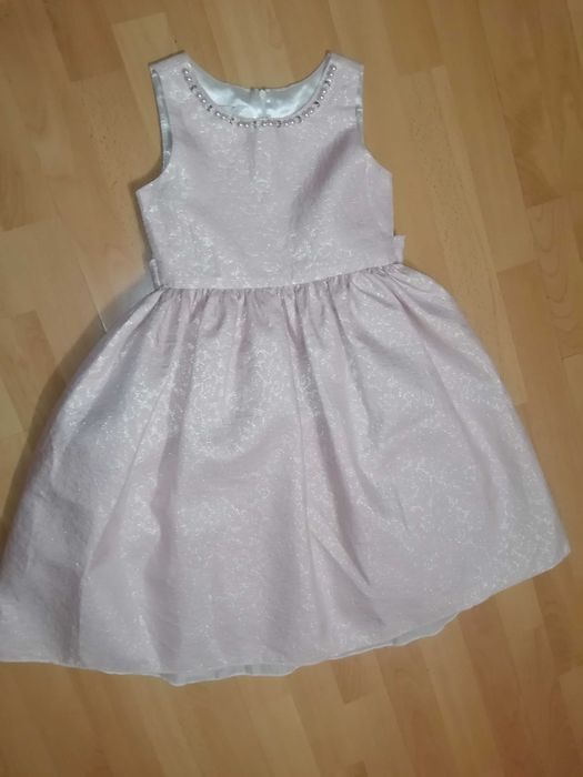 Elegancka sukienka dla dziewczynki, błyszcząca idealna na Święta.