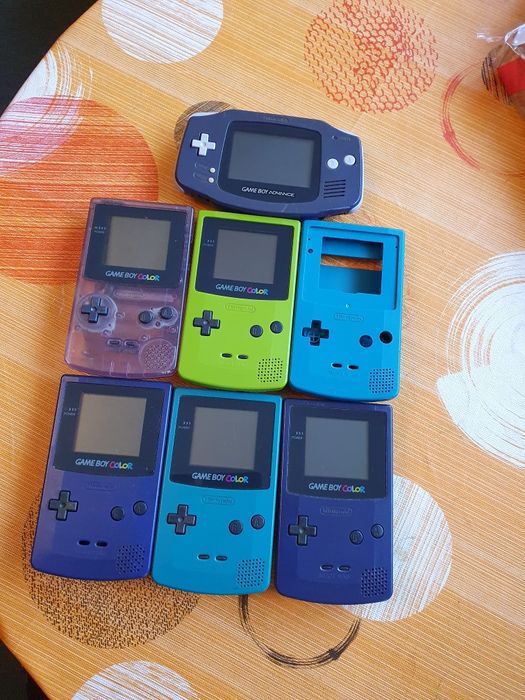 Gameboy Color Advance 7 szt. Game Boy Części Made in Japan